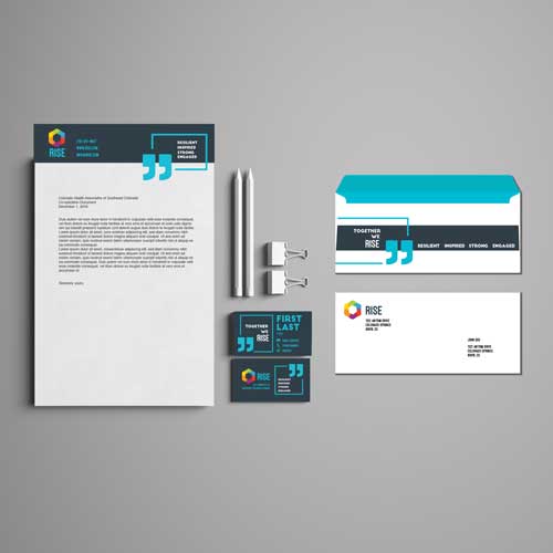 Stationery package design and Branding