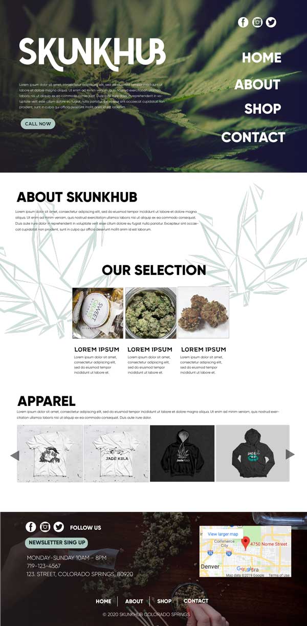 SkunkHub Website