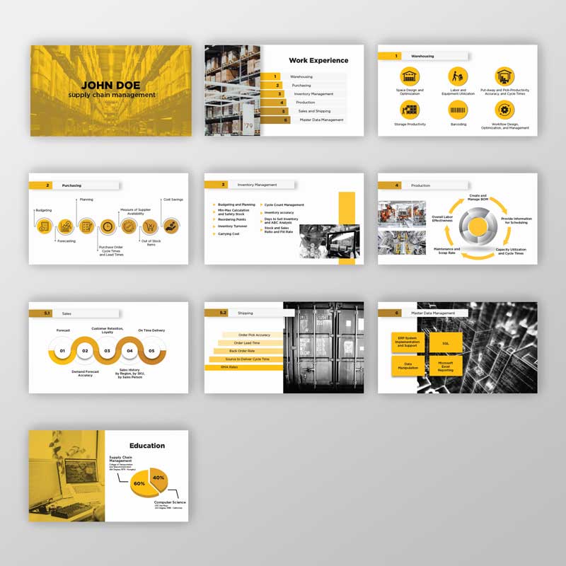 Pitch Deck - Professional Presentation Design